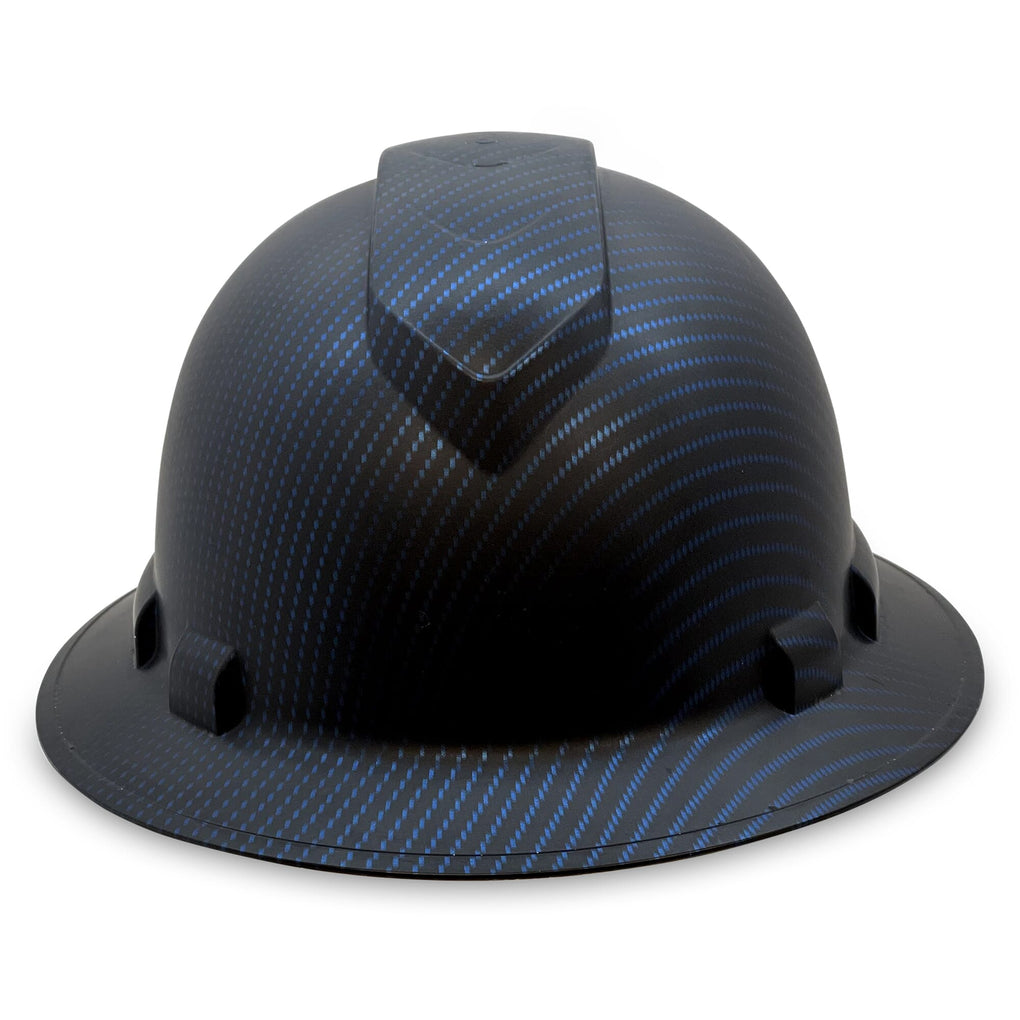 Full Brim Custom Beguiled Blue Design OSHA Approved Hard Hat – The Hard Hat  Guys